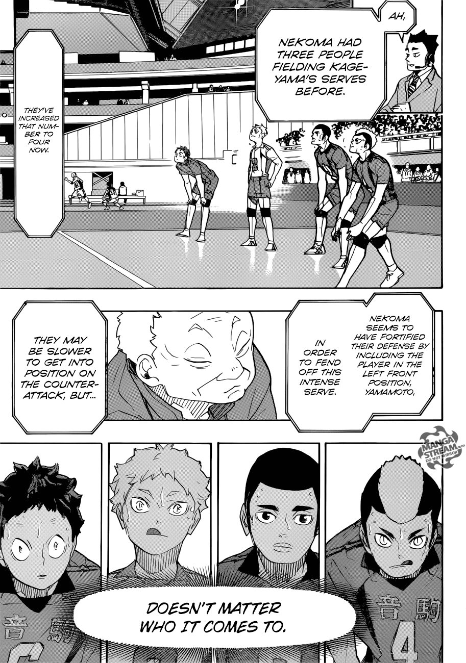 Haikyuu!!, Chapter 311 image 06